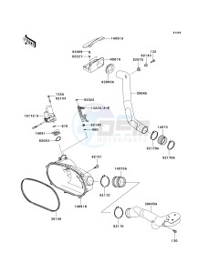 KVF 360 B [PRAIRIE 360] (B1-B3) [PRAIRIE 360] drawing CONVERTER COVER_DRIVE BELT