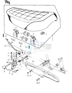 Z1 A [Z1-Z1A] 900 drawing SEAT_CHAIN COVER