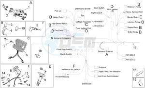 Shiver 750 PA (AA, JP, MAL, T) drawing Electrical system I