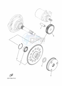 GPD150-A  (BV4C) drawing FRONT WHEEL