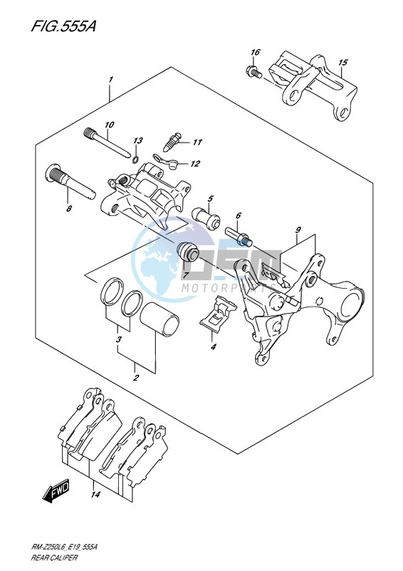 REAR CALIPER