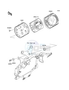 Z1000 ZR1000-A3H FR GB XX (EU ME A(FRICA) drawing Meter(s)