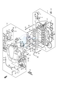 DF 250 drawing Throttle Body