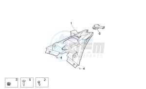 RSV 4 1000 APRC R drawing Taillight