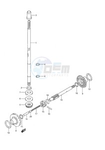 DF 4 drawing Drive Shaft