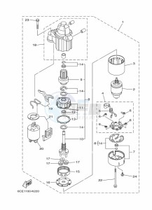 F225NCA-2020 drawing STARTER-MOTOR