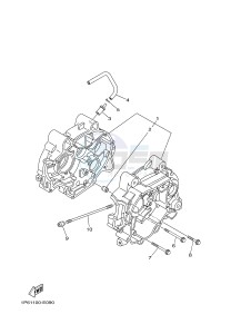 TT-R50 TT-R50E (2CJE 2CJF 2CJG) drawing CRANKCASE