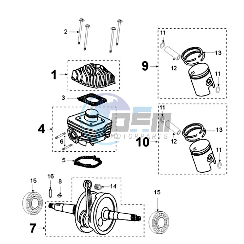 CRANKSHAFT ALUMINIUM