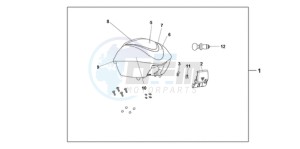 SH1259 E / 3E drawing TOPBOX *NHA48M*