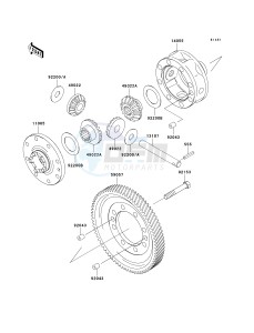 KAF 620 G [MULE 3000] (G6F-G8F) G6F drawing DIFFERENTIAL