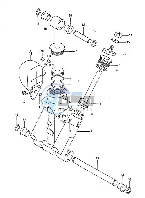 Trim Cylinder (1995 to 1997)