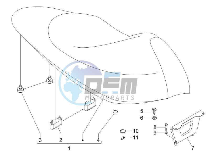 Saddle seats - Tool roll