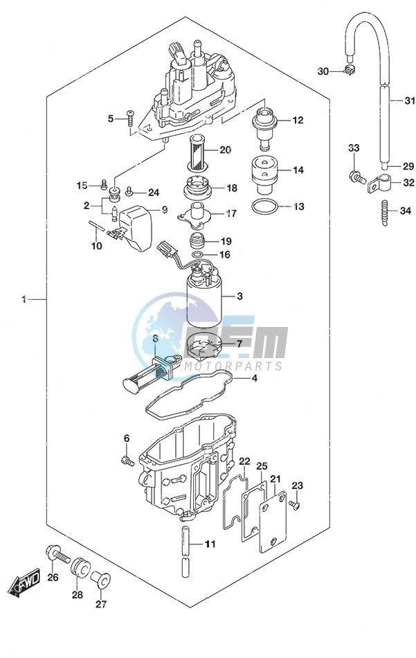 Fuel Vapor Separator