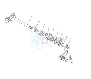 YZ 85 drawing SHIFT SHAFT