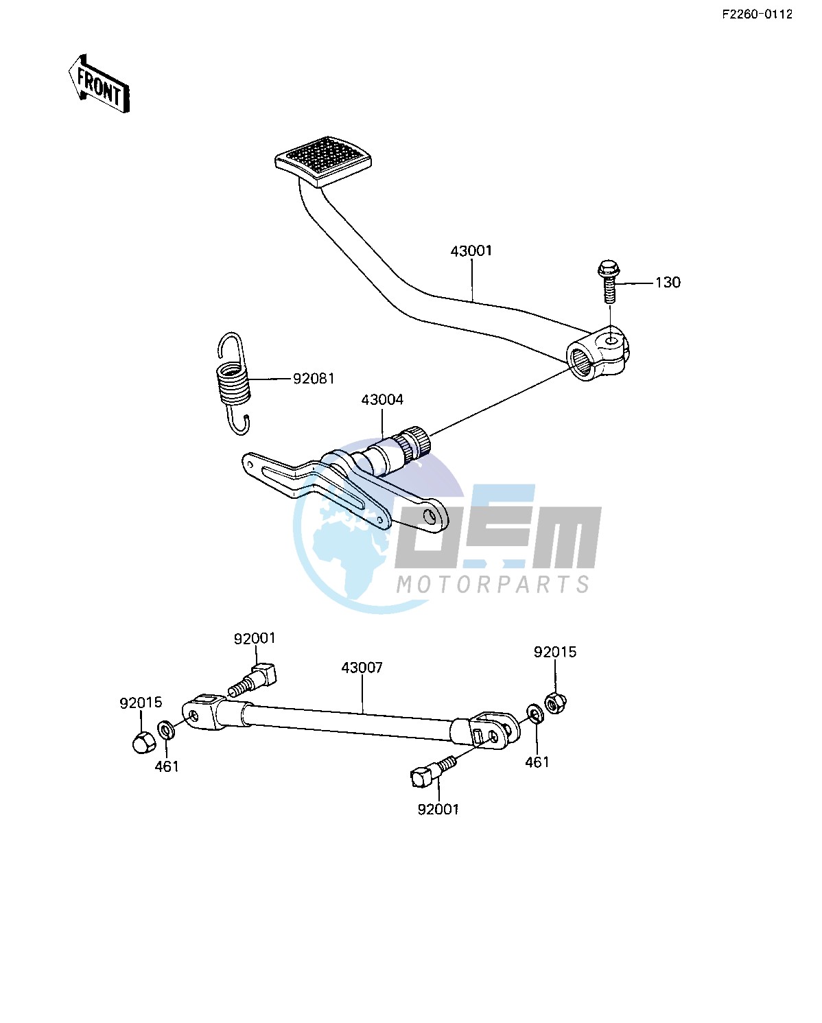 BRAKE PEDAL_TORQUE LINK