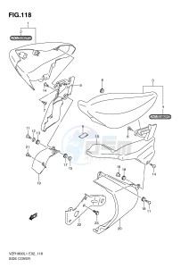 VZR1800 (E2) INTRUDER drawing SIDE COVER (VZR1800L1 E24)