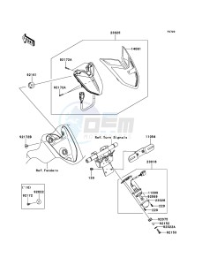 VN1700_CLASSIC_ABS VN1700FBF GB XX (EU ME A(FRICA) drawing Taillight(s)