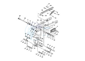 XT X 660 drawing REAR ARM