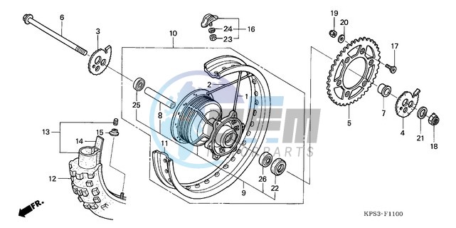 REAR WHEEL