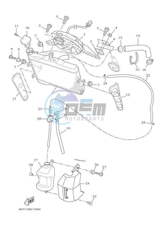 RADIATOR & HOSE