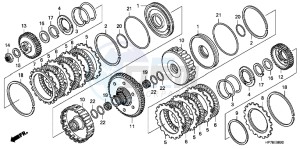 TRX420FAC drawing CLUTCH