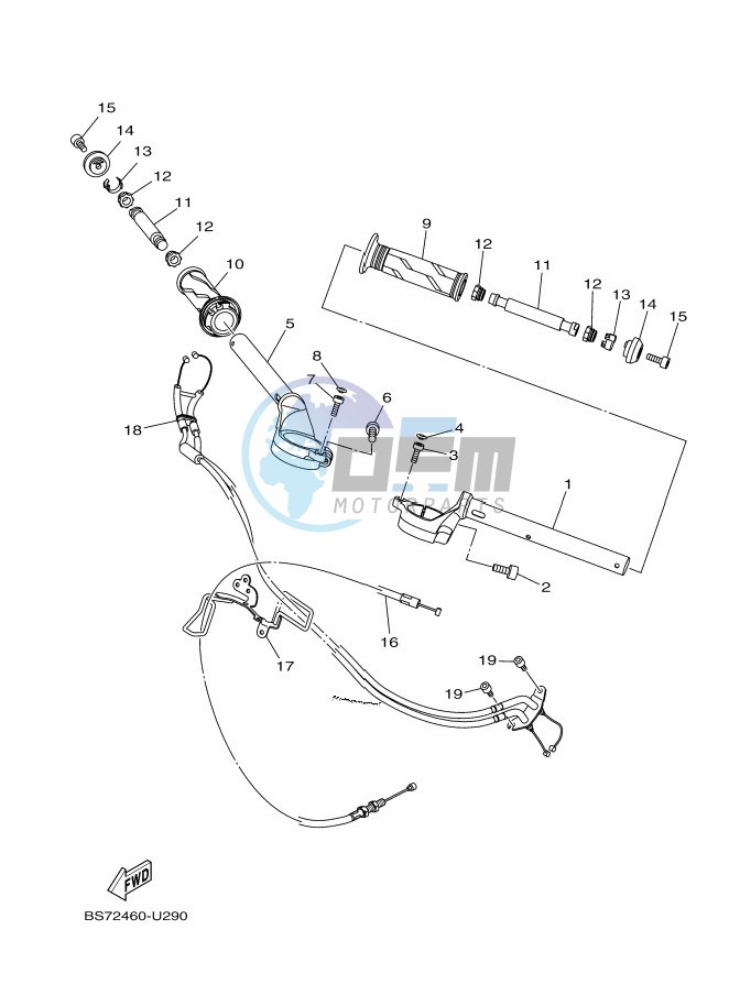 STEERING HANDLE & CABLE