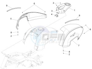 California 1400 Custom ABS 1380 drawing Tank cover