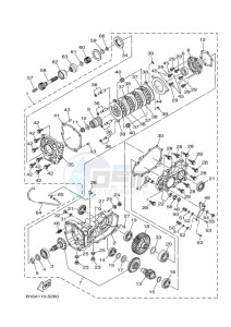 YFM700FWBD KODIAK 700 EPS (BGFN) drawing DRIVE SHAFT