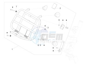 PRIMAVERA 150 4T 3V IGET ABS E4 (EMEA) drawing Front luggage rack