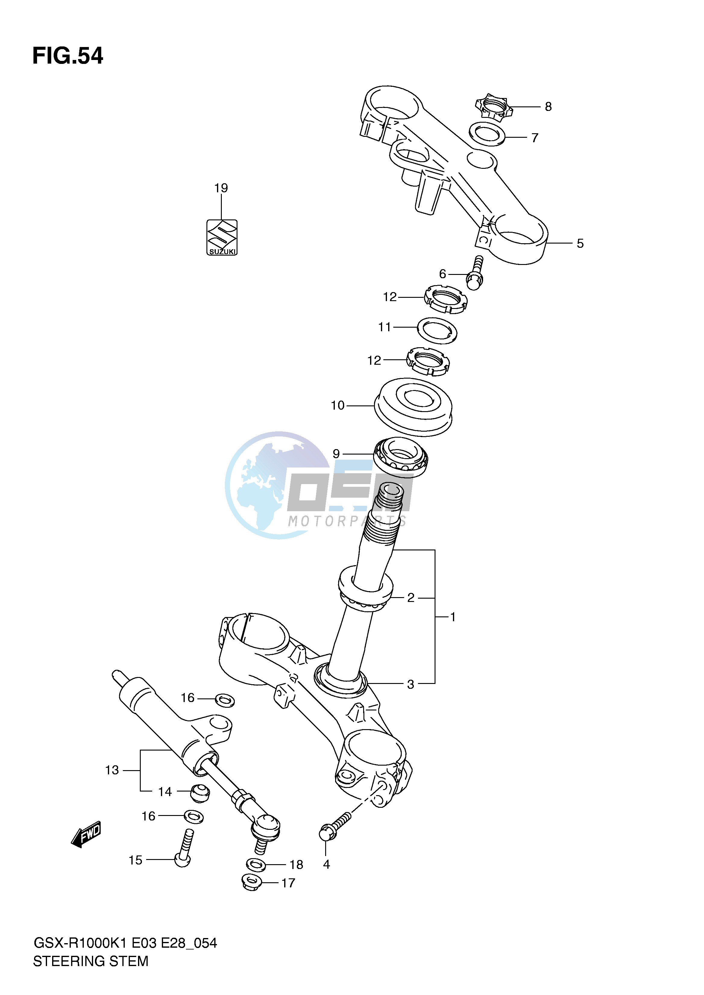 STEERING STEM