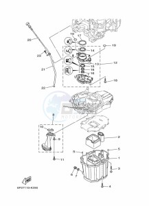 F250BETX drawing VENTILATEUR-DHUILE