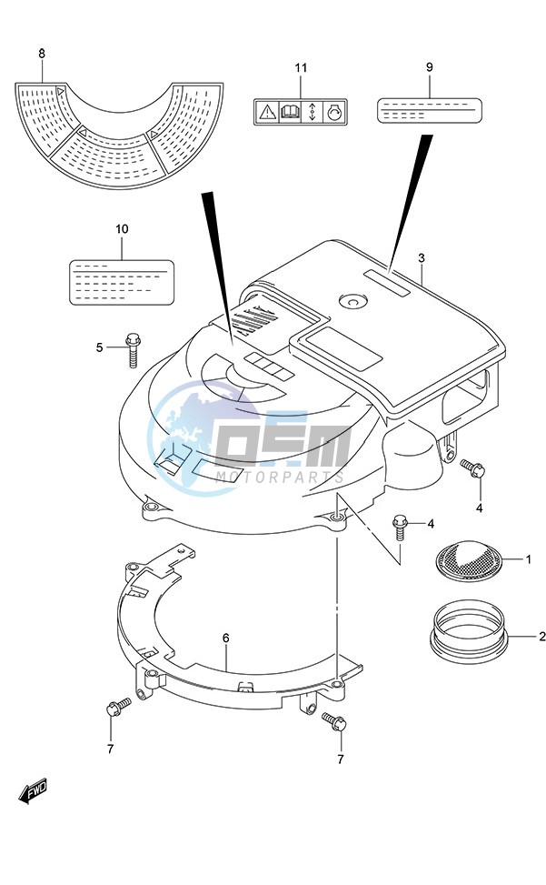 Silencer/ Ring Gear Cover