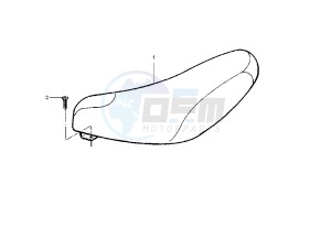 Runner VX-VXR 125-200 125 drawing Saddle