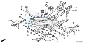 GL18009 SI / AB NAV - (SI / AB NAV) drawing FRAME BODY