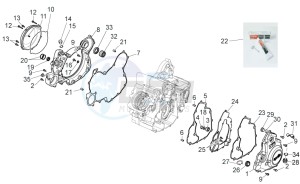 MXV 450 Cross drawing Crankcase II