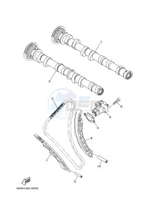 MTN1000 MT-10 (B67D) drawing CAMSHAFT & CHAIN