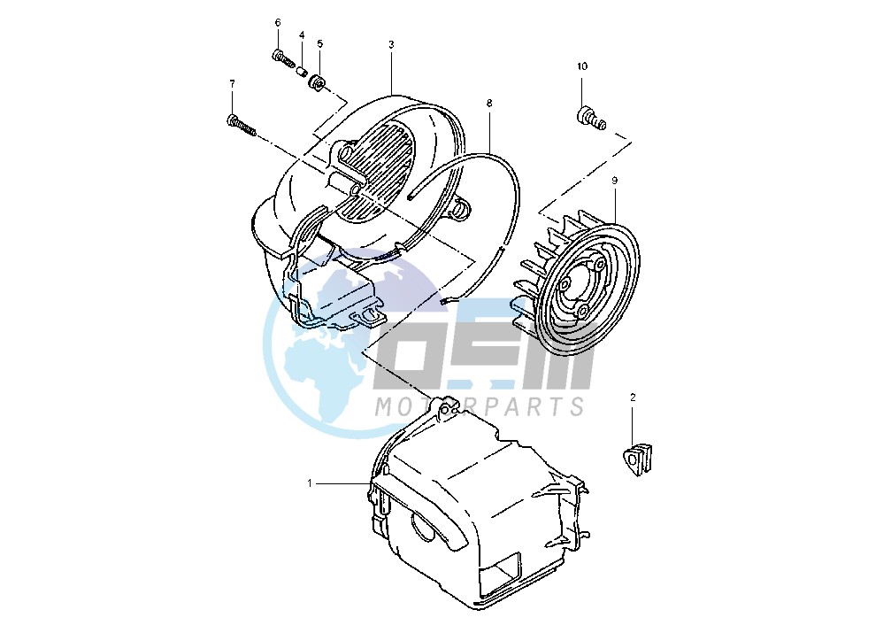 AIR SHROUD , FAN