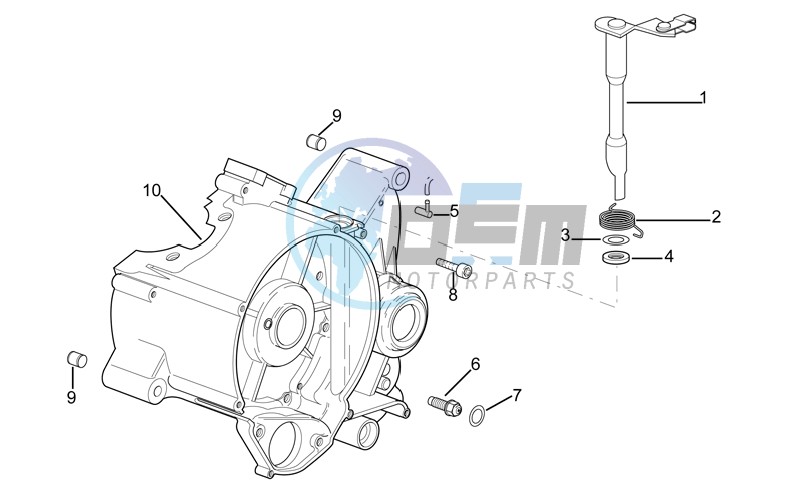 Right crankcase