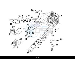 JOYRIDE 300 16" (LJ30W4-EU) (M3) drawing CYLINDER HEAD COMP