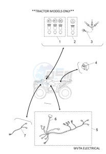 YFM700FWAD GRIZZLY 700 EPS (BDEA) drawing WVTA ELECTRICAL