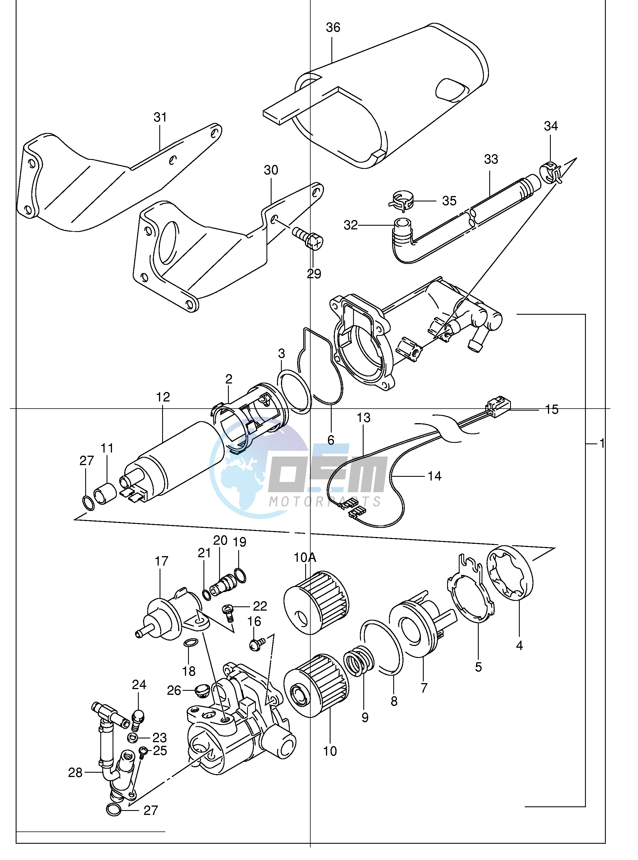 PUMP ASSY (MODEL X Y)