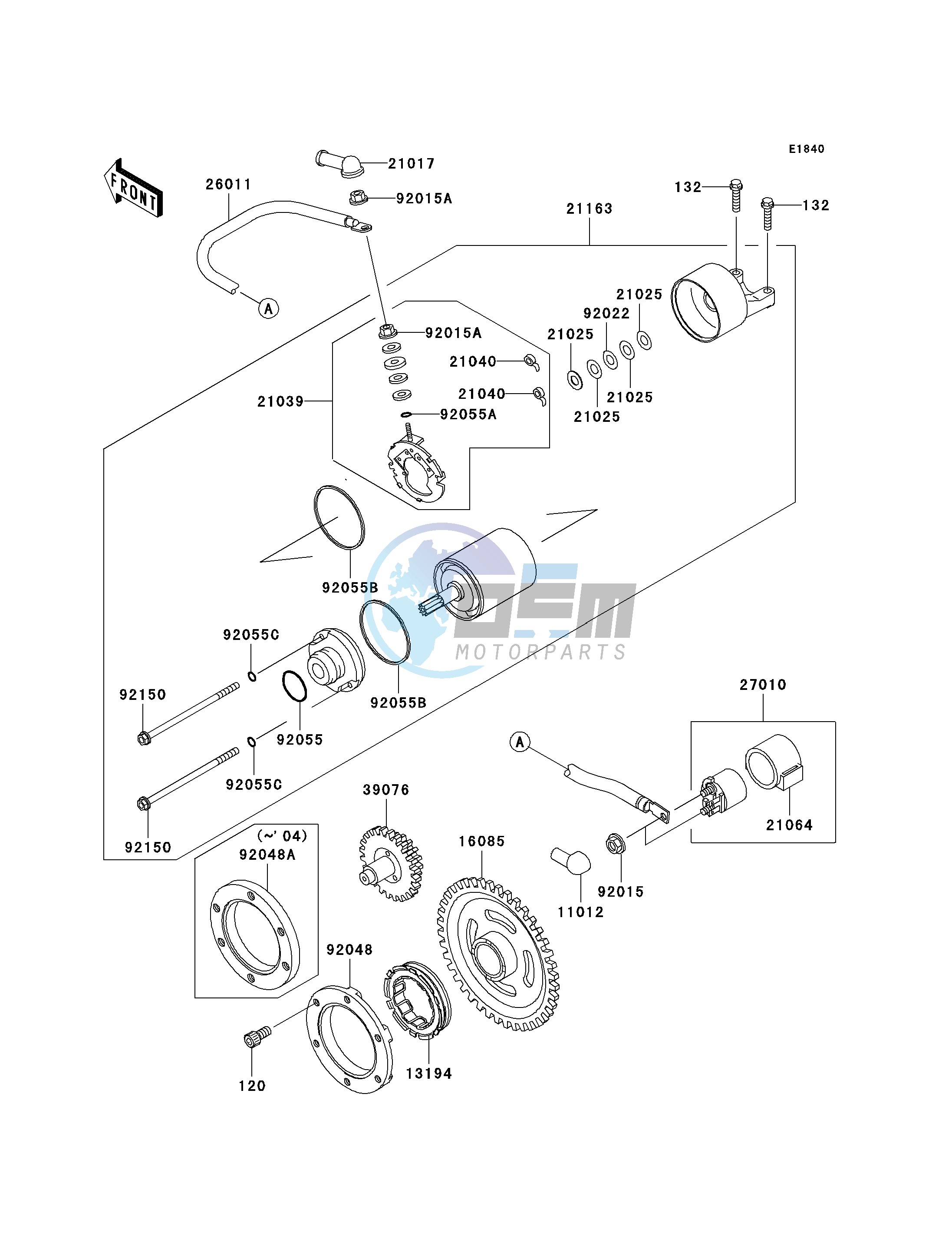 STARTER MOTOR