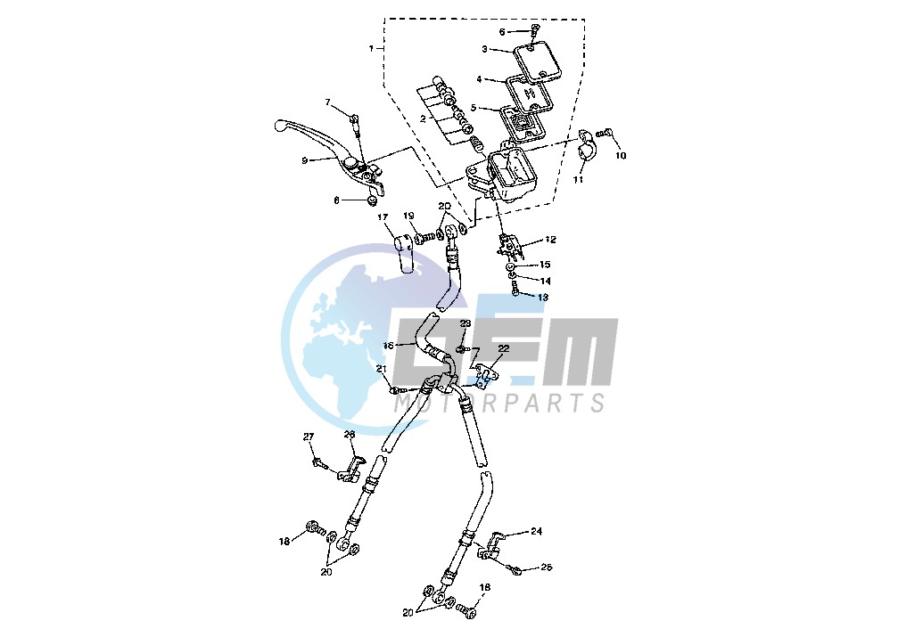 FRONT MASTER CYLINDER