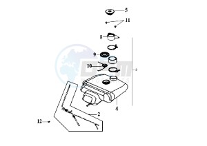 EURO MX EU2 - 150 cc drawing FUEL TANK