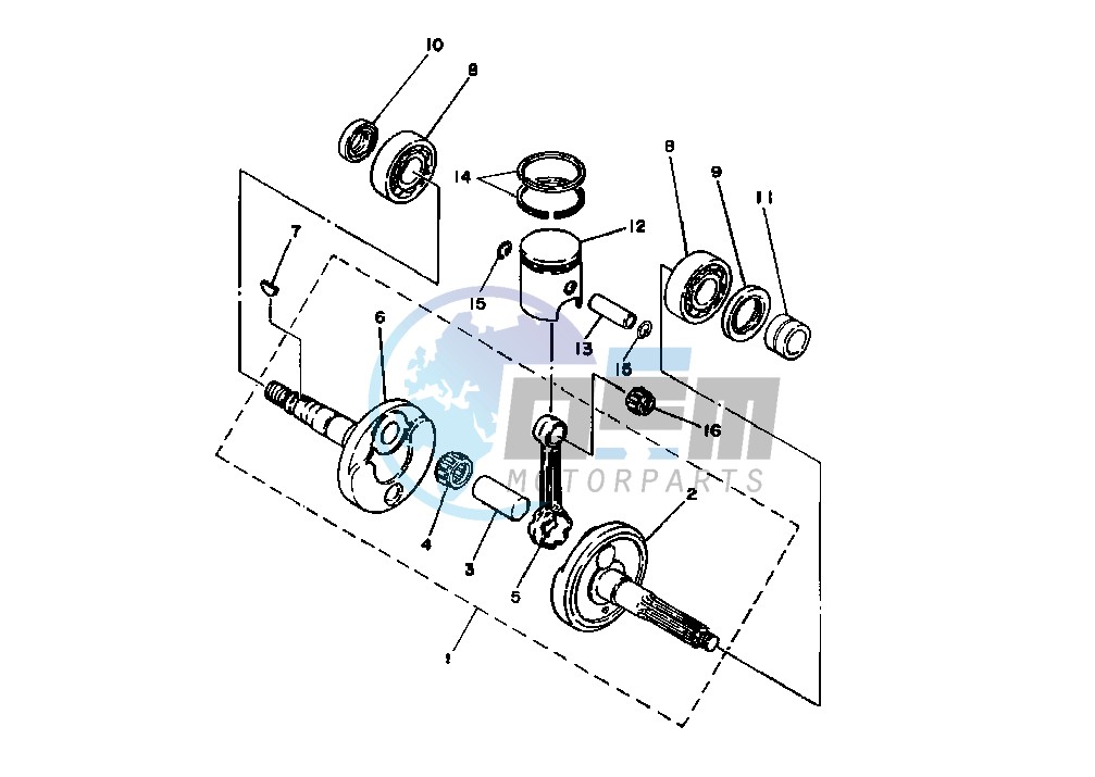 CRANKSHAFT PISTON