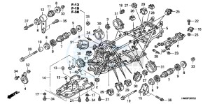 TRX680FAC drawing FRAME BODY