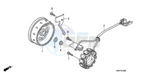 CBF125MA Europe Direct - (ED) drawing GENERATOR