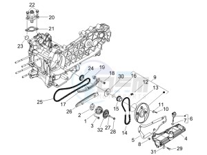 Runner 200 VXR 4t e3 drawing Oil pump