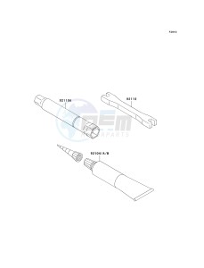 KX 450 D [KX450F] (D7F) D7F drawing OWNERS TOOLS