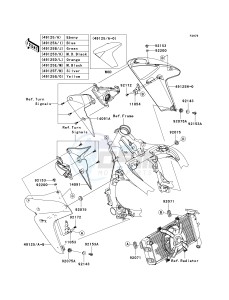 ER 650 A [ER-6N (EUROPEAN] (A6S-A8F) A7F drawing SHROUD